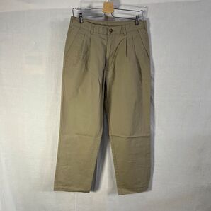 GEORGE 2タック チノパン ベージュ W32 L30 古着 パンツ