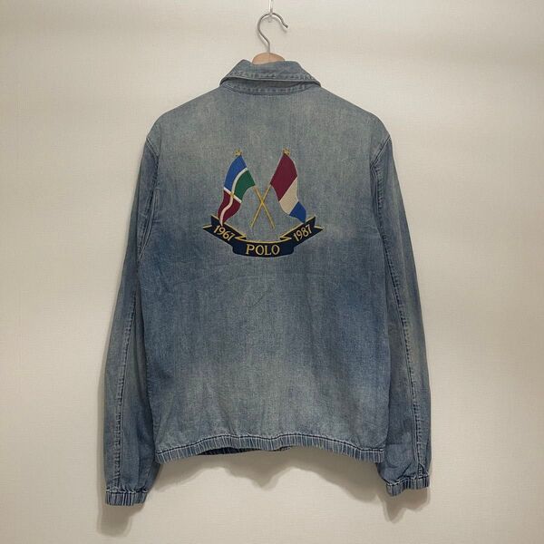 POLO Ralph Lauren ポロ ラルフローレン コットン スウィングトップ talon 復刻 vintage デニム