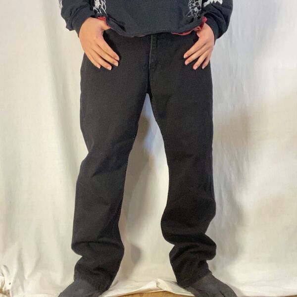 Levi’s 514 ブラックデニム W36 L30 黒 ジーンズ 古着 リーバイス