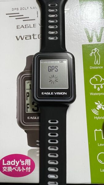 朝日ゴルフ イーグルビジョンウォッチ5 EAGLEVISION watch5 EV-019 GPSナビ ブラック