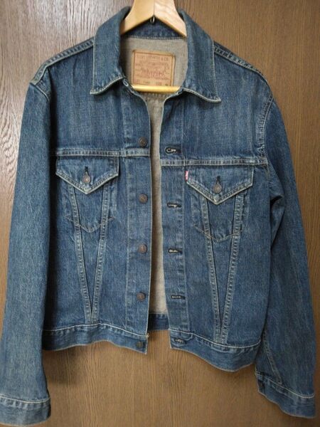 リーバイス Gジャン 71577 40 3rd デニムジャケット 古着 日本製 ビンテージ