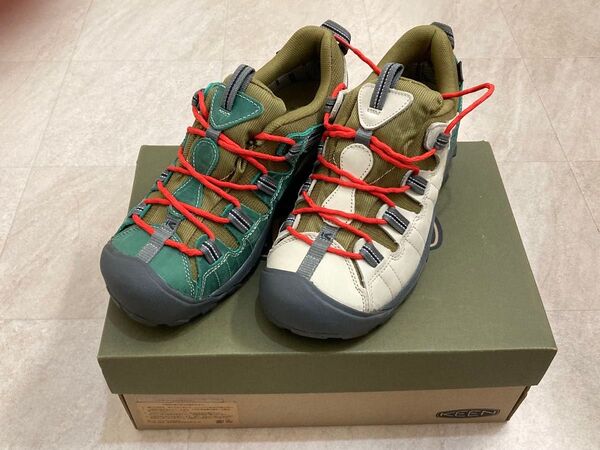 未使用 KEEN TARGHEE II ''ELNEST CREATIVE ACTIVITY'' キーン ターギー 2 風神雷神