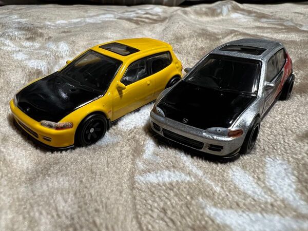 ホットウィール eg6 シビック 2台セット