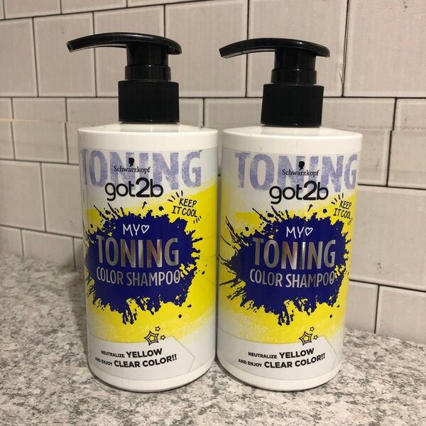 got2b トーニングカラーシャンプー 300ml 2本セット
