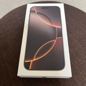 iPhone16promax 512GB 新品未開封 デザートチタニウム