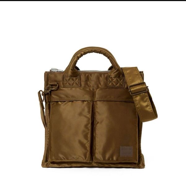PORTER / TANKER COYOTE SQUARE TOTE BAG