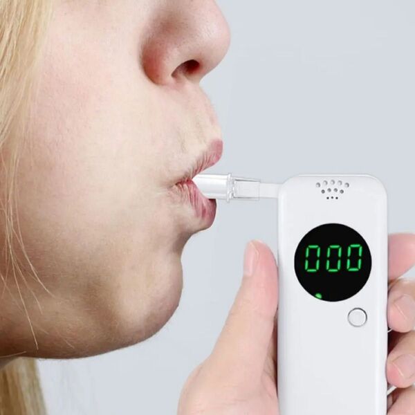 【新品未使用】WEIO ブレスチェッカー 呼吸測定器 アルコールチェッカー お酒 検査