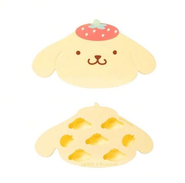 ポムポムプリン アイストレー シリコン型 お菓子作り食洗機可 製氷器