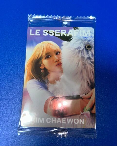 LE SSERAFIM CRAZY ツインウエハース N-01 KIM CHAEWON チェウォン