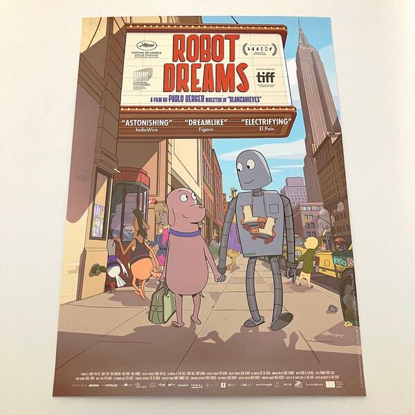 ロボットドリームズ 映画 A3ポスター 海外版 台湾限定