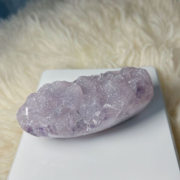 アメジストクラスター(紫水晶)二重結晶 原石