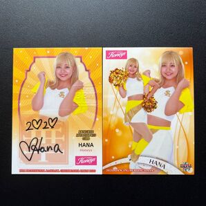 2020BBM チアリーダー華 Honeys HANA 直筆サインカード 60枚限定・Honeys レギュラーカード20種コンプ付