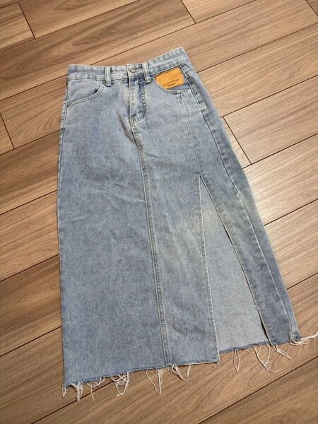 美品 デニム デニムスカート