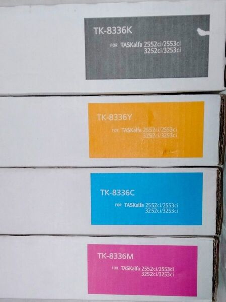 ★新品★送料無料 京セラ 純正トナー TK-8336K ブラック TK-8336C TK-8336M TK-8336Y 4色セット