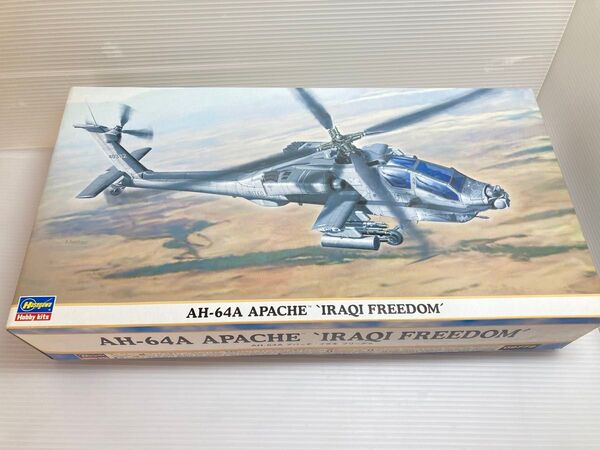 ハセガワ AH-64A アパッチ'イラキフリーダム' 未組立品 1:48スケール アメリカ海軍 攻撃ヘリコプター プラモデル