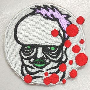 野性爆弾 くっきー! 海魔神コブー アイロンワッペン 刺繍ワッペン 6cm