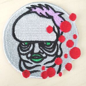 野性爆弾 くっきー! 海魔神コブー アイロンワッペン 刺繍ワッペン 6cm