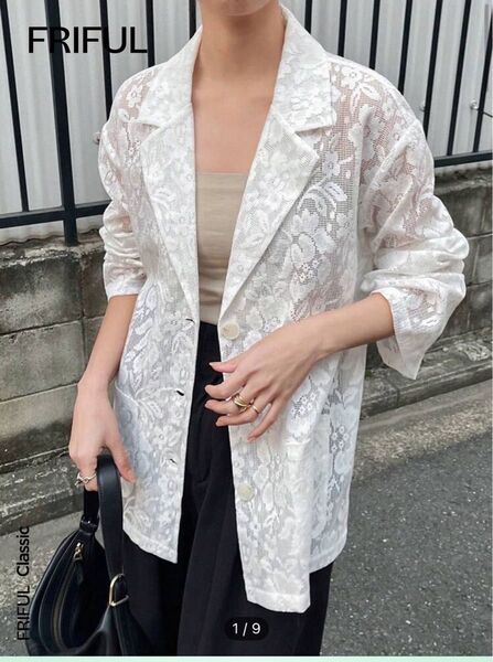 【SHEIN】レースジャケットM新品未使用