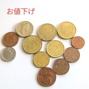 ユーロ ポンド ペニー 貨幣