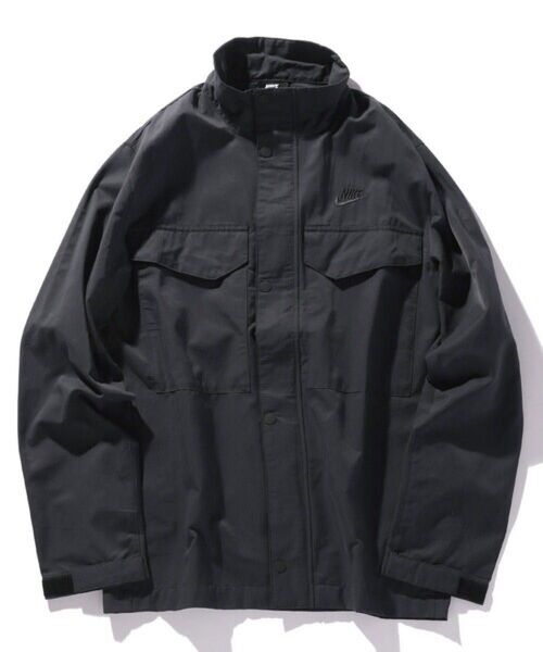 美品 ナイキ M-65 フィールドウーブンジャケット 黒 L 日本L〜XL