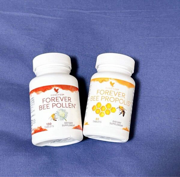 【2個セット】FOREVER BEE POLLEN & BEE PROPOLIS