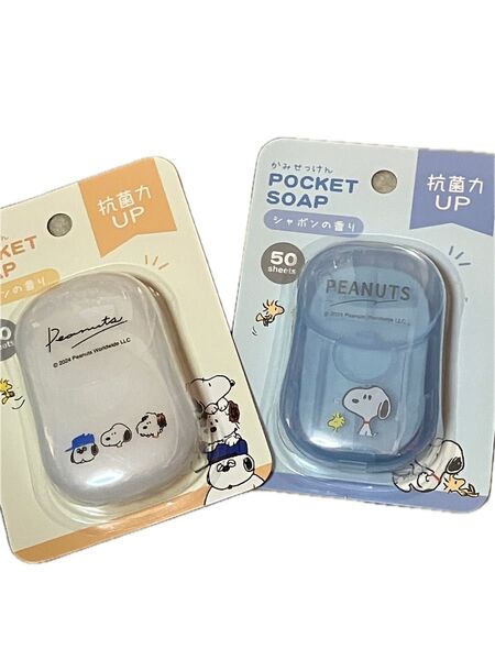 スヌーピー紙石鹸