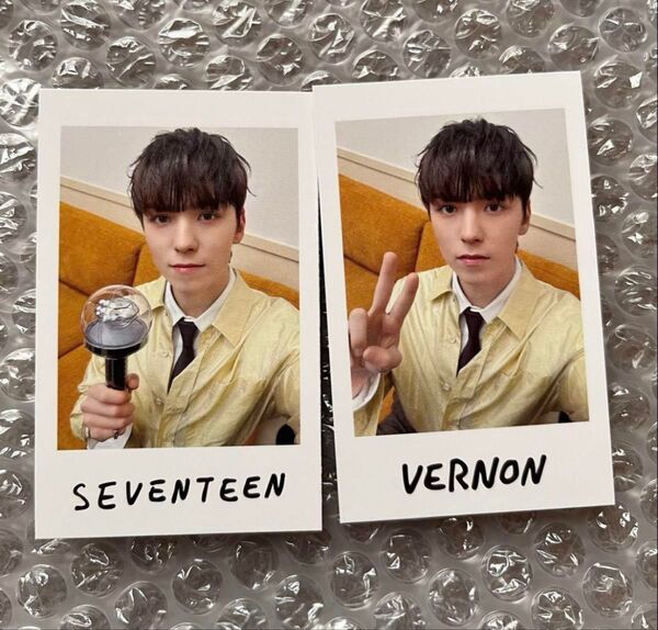 SEVENTEEN HOLIDAY インスタントフォトステッカーバーノン コンプ