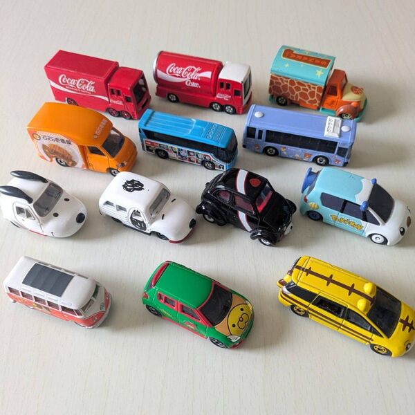 トミカ スヌーピー ミスド トーマス リラックマ バス コカ・コーラ ズートピア CoCo壱 しまじろう ポケモン ポッチャマ