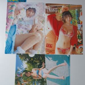 えなこ ヤングチャンピオン 雑誌付録 クリアファイル 水着 ビキニ 大熊杏優