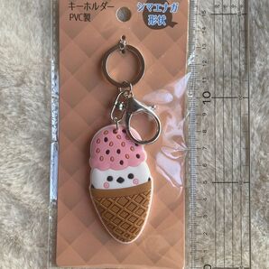 シマエナガ キーホルダー ピンク