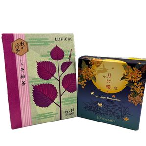 《ルピシア》しそ緑茶、月に咲く(キンモクセイ紅茶)セット