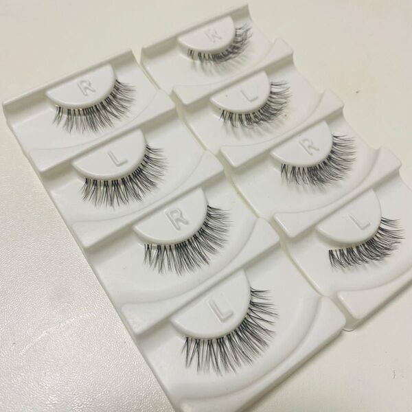 デコラティブ つけまつげ つけまつ毛 8ペア こっそりつけま ナチュラルなのに盛れる EYELASH 美品