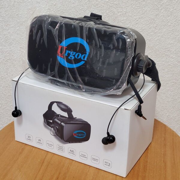 【美品】Urgod VRヘッドセット スマホ用 3D VR体験