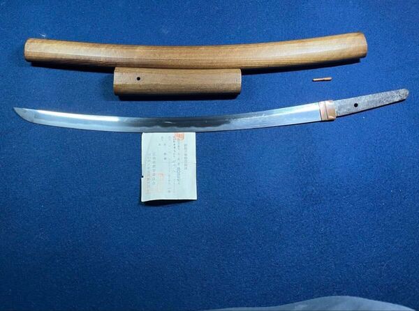 無銘 脇差し 43.8cm 反りが強い一振り