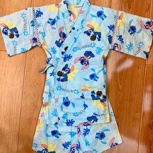 スティッチ 甚平 120cm