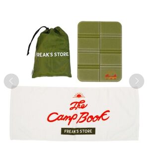 フリークスストア キャンプブック アウトドア 3点セット サウナマット タオル レジャーマット