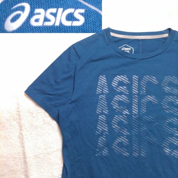 アシックス Asics Tシャツ ヴェルサイユブルーカラー スポーツ