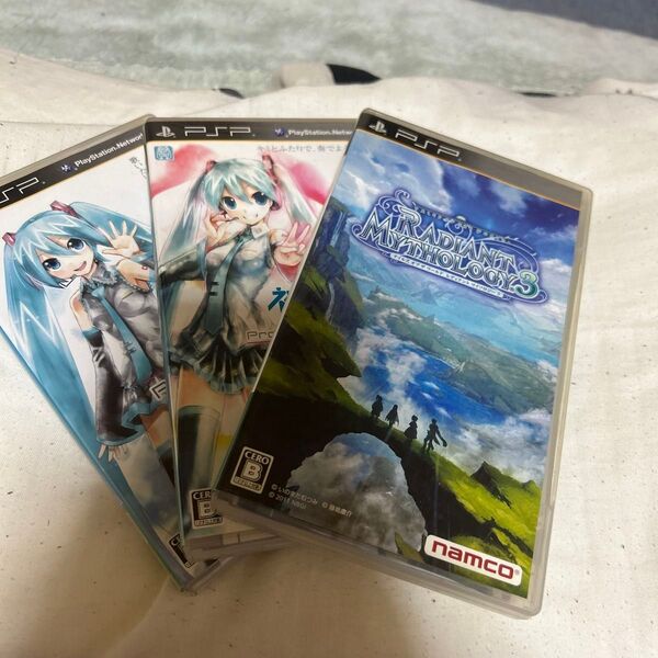 PSPソフト 3個セット 初音ミク