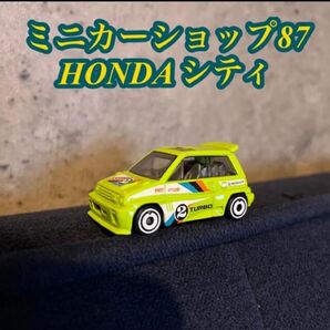 1985 HONDA シティ ミニカー ライムグリーン
