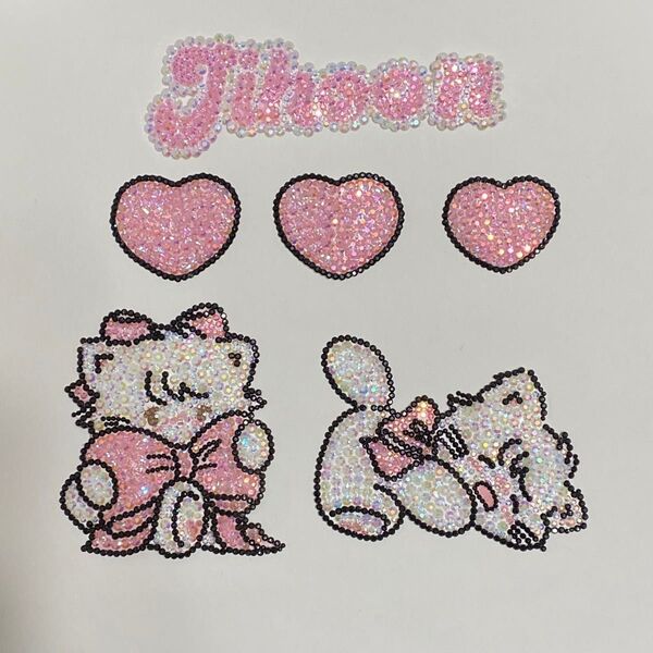 Jihoon デコうちわパーツ うちわデコパーツ