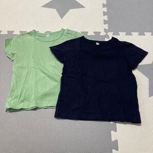 無印良品 半袖Tシャツ 2枚セット 90cm 保育園