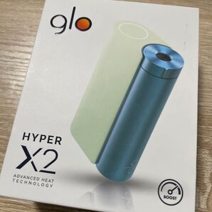 新品 glo hyper X2 グローハイパーエックスツー ミントブルー デバイス 本体