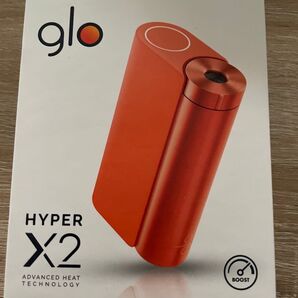新品 glo hyper X2 グローハイパーエックスツー オレンジ デバイス 本体