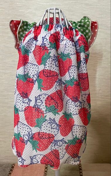 犬服ハンドメイド(ギャザースモック)