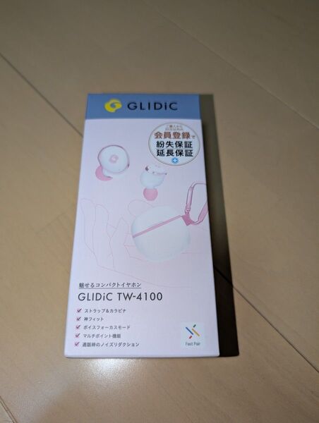 GLIDIC TW-4100 ピンク ワイヤレスイヤホン 新品未開封
