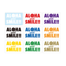 【アロハステッカー】ALOHA SMILE アロハ スマイル_画像4