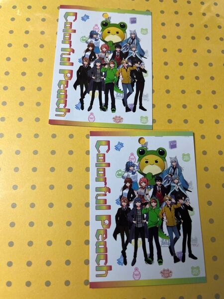 カラフルピーチ タグ からぴち カラピチ 付属 おまけ 集合 るな しまむら コラボ