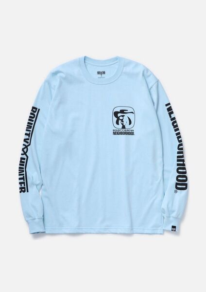 【Lサイズ】NEIGHBORHOOD NH BOUNTY HUNTER TEE LS-2 SAXE