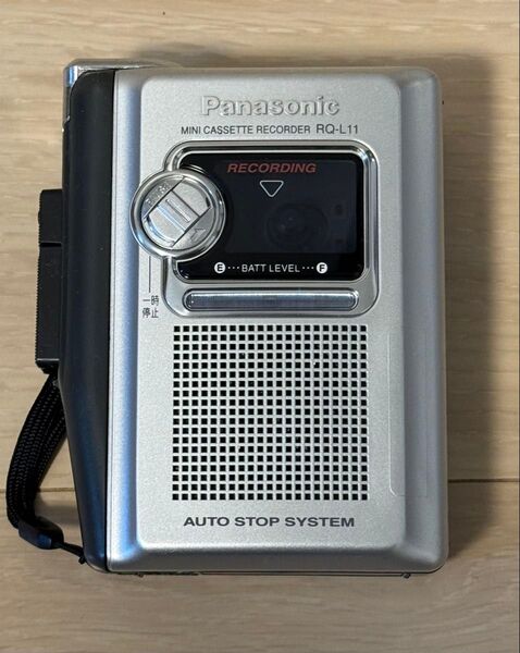 Panasonic ミニカセットレコーダー RQ-L11