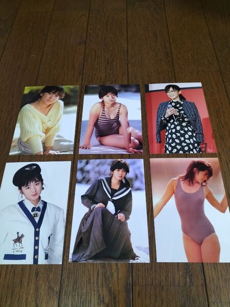斉藤由貴さん 写真6枚組